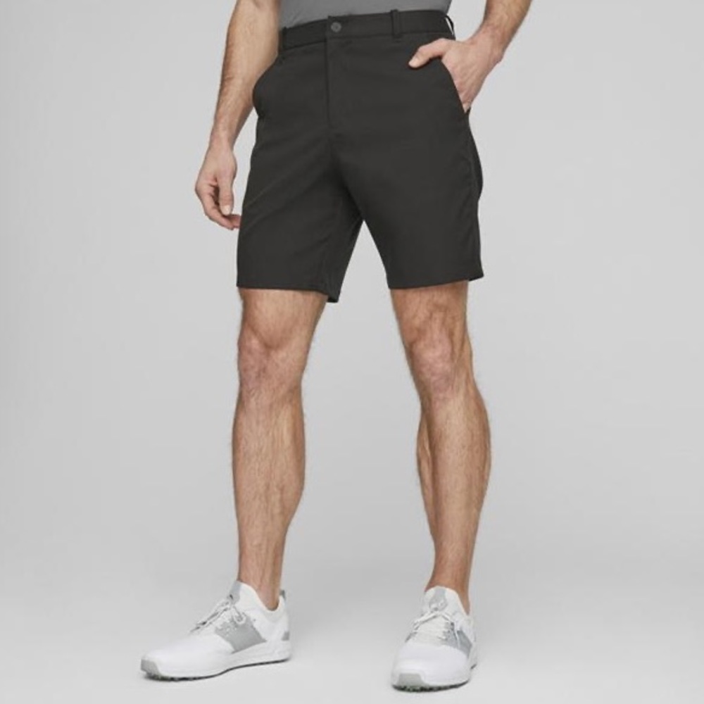 All In Motion Shorts Mens Size 30 Black Performance Stretch Golf Travel Chinos